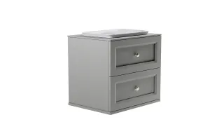 Тумба с раковиной Astra-Form Классик 4631177715686 70 см серый матовый